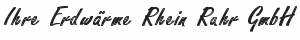 Ihre Erdwärme Rhein Ruhr GmbH